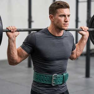 Nuevo Cinturón de Cuero para Gimnasio de 4 Pulgadas, Resistente, Antideslizante, con Hebilla Ajustable, Talla Grande, Unisex, para Levantamiento de Pesas y Fisicoculturismo - Product Image 1