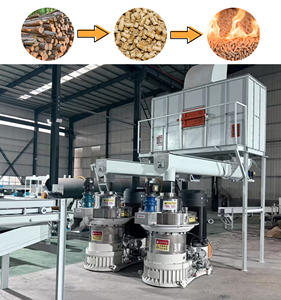 Máquina de Fabricación de Pellets Agrícolas <span class=keywords><strong>Lida</strong></span>, Línea de Producción de Pellets de Madera con Matriz de Anillo - Product Image 1