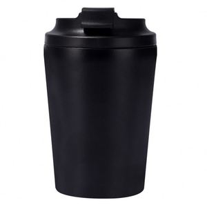 Mini tasse de voyage isotherme en acier inoxydable de 12 oz avec couvercle anti-fuite à clapet, portable pour le bureau, personnalisable avec logo, vente en gros - Product Image 2