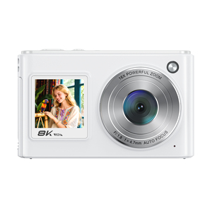 <span class=keywords><strong>Appareil</strong></span> <span class=keywords><strong>photo</strong></span> <span class=keywords><strong>numérique</strong></span> <span class=keywords><strong>compact</strong></span> portable WIFI avec résolution 8K 96MP, double écran, 5 niveaux de beauté, 60 filtres, <span class=keywords><strong>zoom</strong></span> 8x - Product Image 5