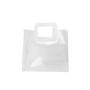 Special Design Widely Used Gift Storage Clear Plastic Waterproof Transparent Pvc Tote Bag