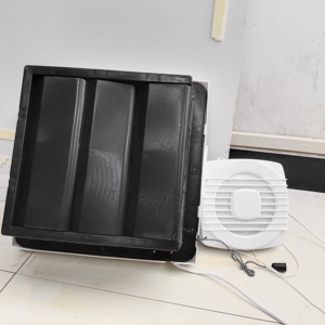 Ventilateur <span class=keywords><strong>d</strong></span>'extraction mural <span class=keywords><strong>solaire</strong></span> en plastique <span class=keywords><strong>de</strong></span> haute qualité, 10 pouces, silencieux, <span class=keywords><strong>pour</strong></span> <span class=keywords><strong>salle</strong></span> <span class=keywords><strong>de</strong></span> <span class=keywords><strong>bain</strong></span>, salon, fenêtre - Product Image 3