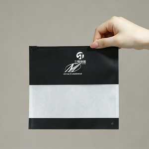 Custom Printed Kraft Paper Slider Zipper Bags | 3 Side Seal Packaging for boxer briefs - Product Image 6