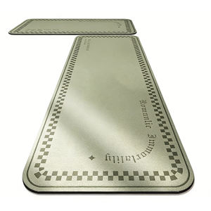 ODM OEM Design moderne personnalisé, <span class=keywords><strong>tapis</strong></span> de cuisine <span class=keywords><strong>antidérapant</strong></span> en 2 pièces, lavable, absorbant l'eau, séchage rapide, ensemble de <span class=keywords><strong>tapis</strong></span> de cuisine - Product Image 1