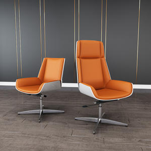 JXT White paint boss chair meeting computer chair sedia da ufficio reclinabile schienale basso e schienale alto - Product Image 2