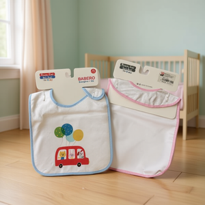 Babero Bebe Con Estampado De Auto Y Globos 0-2 Aos Para Bebe - Product Image 2