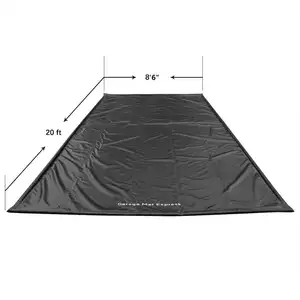 Waterdichte Hoge kwaliteit Auto Floor Guard Black 8'6 "x 20' SUV/Truck Size Containment Mat