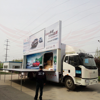 Camion Scène Mobile SINOSWAN SR90 avec Mur Vidéo LED Extérieur et Système Sonore, Garantie 1 An, Idéal pour Centres Commerciaux, Magasins et Événements