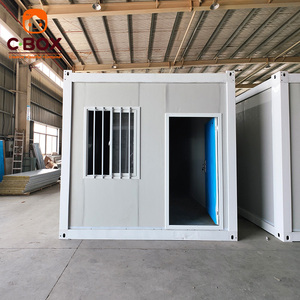 Cbox, Contenedor Prefabricado Modular de 20 pies, Panel Sándwich de Acero, Casas Pequeñas, Cuarto de Guardia, Gimnasio, Almacén, Casa Contenedor Desmontable - Product Image 5