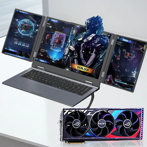 Nuevo Diseño 2025, Laptop Empresarial de Tres Pantallas de 16+10.5+10.5 Pulgadas, CPU Core I7 de 12.ª Generación, 64 GB de RAM, Canal Dual, 3 Monitores, Laptops 2025 - Product Image 1