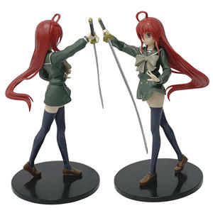 Figurine de collection Shakugan No <span class=keywords><strong>Shana</strong></span>, le conquérant aux yeux éclatants, modèle d'assassin, ornement de bureau, décoration de gâteau - Product Image 3