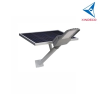 Xindeco GSTRL LED haute efficacité monocristallin solaire IP66 avec lentille PMMA 180-200lm/W Garantie 5 ans pour routes et parcs commerciaux 5000K