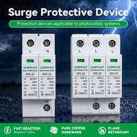 Parafoudre bipolaire OBO 2P pour systèmes solaires photovoltaïques industriels avec protection contre les surtensions 275V 385V