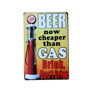 Venta caliente retro bar Casa decor cerveza pintura vintage estaño signos - Product Image 4