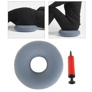 Cuscino gonfiabile 15 ''Donut cuscino sedile grigio Postpartum maternità cuscino per il Comfort durante la gravidanza e i periodi Postpartum - Product Image 4