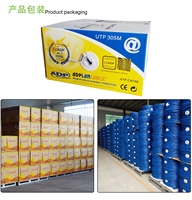 Câble réseau LAN Cat6 4 paires CCA 0,5 mm 0,56 mm de la marque SZADP, câbles réseau, câble UTP ADP, câble UTP Cat6 SZADP