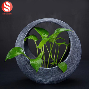 10 pulgadas colgar jardín <span class=keywords><strong>planta</strong></span> <span class=keywords><strong>Luna</strong></span> forma <span class=keywords><strong>de</strong></span> resina grande suculento pote <span class=keywords><strong>de</strong></span> <span class=keywords><strong>flor</strong></span> - Product Image 6
