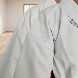 Uniforme de Karate Blanco, <span class=keywords><strong>Karategi</strong></span>, Traje de Entrenamiento de Artes Marciales, Transpirable, Costuras Reforzadas, Unisex - Product Image 3