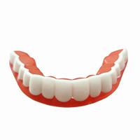 Nouvelles Facettes Dentaires Cosmétiques en Silicone 2026 avec Perles Thermofusibles – Dents Prothétiques Temporaires Réutilisables pour un Sourire Confiant