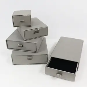 Paper Cute Big Jewelry Necklace Boxes Packaging Unique Drawer Jewelry Boxes Packaging