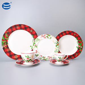 Excellent custom new bone china porcelain dinner plate tableware <strong>set</strong> ceramic dinnerware <strong>set</strong> 2pcs <strong>cake</strong> <strong>stand</strong> <strong>set</strong> - Product Image 1