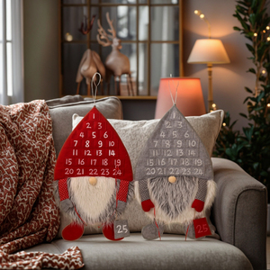 En gros tenture murale Santa feutre calendrier <span class=keywords><strong>de</strong></span> l'avent avec poches compte à rebours <span class=keywords><strong>de</strong></span> noël maison arbre <span class=keywords><strong>de</strong></span> noël décoratif - Product Image 4