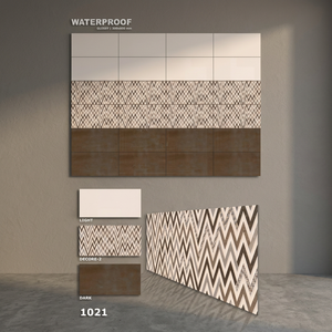 Azulejos de Cerámica Rectificados Digitales Impermeables de 300x600mm con Acabado Brillante Efecto Madera para Baños, Exteriores e Interiores de Pasillos - Product Image 6