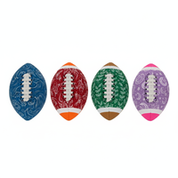 Ballon de football/rugby en néoprène - Couture mécanique personnalisée - Gonflable - Résistant à l'eau - Entraînement - Couleurs personnalisables - Caoutchouc