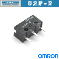 Nouveau micro-interrupteur de souris D2F-5 original, interrupteur de fin de course OMRON japonais à point gris