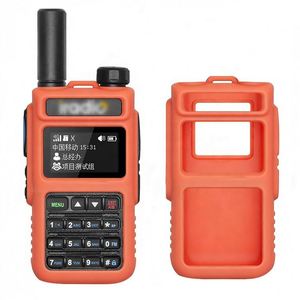 Étui de protection en caoutchouc jaune vert orange pour talkie-walkie, housse antichoc pour radio bidirectionnelle - Product Image 2