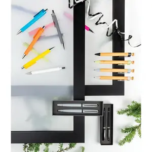 Bolígrafo de bambú, fibra de trigo, gadgets ecológicos - Product Image 4