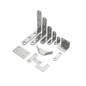 Stainless Steel L Shaped Angle <b>Bracket</b> 90 Degree Right Angle Support Hardware Fixing Plate For <b>Shelf</b> Connectors - Product Image 2