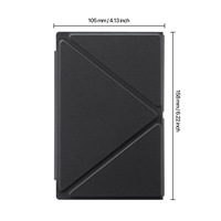 Keyboard Mouse Nirkabel Multi Perangkat Baru Dual-Mode BT + 2.4G Combo Touchpad Lipat Tipis Hitam Switch PC Tablet Laptop