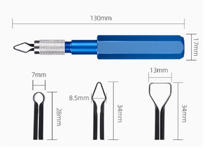 Cuchilla recortadora de costura para instanciación de pisos de vinilo de grado DIY, soporte OEM y ODM personalizado, entrega rápida - Product Image 3