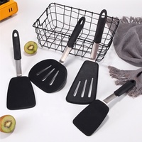 Usine Silicone Turners Ustensiles Multifonction Barbecue Outil Cuisine Cuisson Pancake Poisson Friture Turners