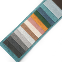Großhandel 100% Polyester Sofa Stoff Hochwertige Plain Style gewebte gestrickte Flecken resistent für Wohnzimmer Couches Polsterung