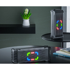 Yayusi V2 Portable <b>Speaker</b> 20W Colorful <b>LED</b> Light Wireless Rechargeable Battery Low Bass Stereo Sound - Product Image 1