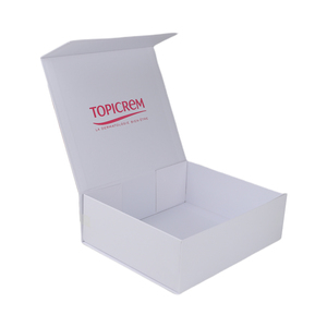 magnet folding box Custom Luxury white Folding Magnetic Large Size Skin Care Packaging Paper Gift Box