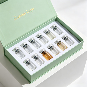Caja de Cartón con Logotipo Personalizado para Viales de 3ml y 10ml, Caja de Papel para Viales de Péptidos Cosméticos con Inserto de EVA para 2 Viales, Caja Magnética - Product Image 2