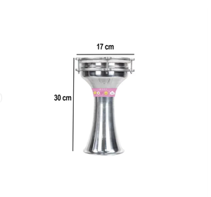 เครื่องดนตรีคุณภาพสูง กลองดาร์บูก้าเหล็กแบบดั้งเดิมสำหรับมืออาชีพ - Product Image 1