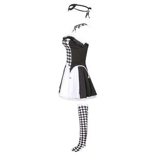 Disfraz de Payaso Travieso para Mujer Adulta de HP Halloween Evil Circus, CARR-036 - Product Image 4