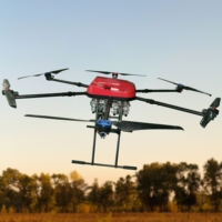 Drone de lutte contre l'incendie de forêt en alliage d'aluminium en fibre de carbone avec une longue durée de vie