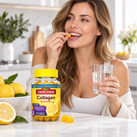 Gummies de Collagène Vitamine C Zinc Saveur Citron Complément Alimentaire Nutrition Quotidienne Adulte OEM ODM Fournisseur en Gros Marque Privée