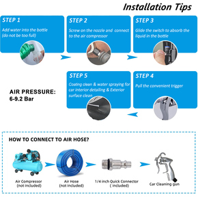 Assurance qualité voiture toilettage outils de nettoyage nettoyage de <span class=keywords><strong>plafond</strong></span> pistolet de haute qualité - Product Image 5