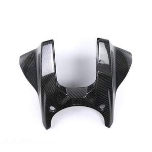 สำหรับ HONDA CB650F <span class=keywords><strong>CBR650F</strong></span> อุปกรณ์ตกแต่<span class=keywords><strong>ง</strong></span> ฝาครอบถั<span class=keywords><strong>ง</strong></span>น้ำมันด้านหน้า ชิ้นส่วนตกแต่งรถมอเตอร์ไซค์ คาร์บอนไฟเบอร์แบบ Prepreg - Product Image 2
