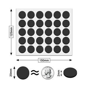 Aimants ronds <span class=keywords><strong>à</strong></span> peler et <span class=keywords><strong>à</strong></span> <span class=keywords><strong>coller</strong></span>, aimants flexibles et petits, aimants autocollants en caoutchouc - Product Image 4