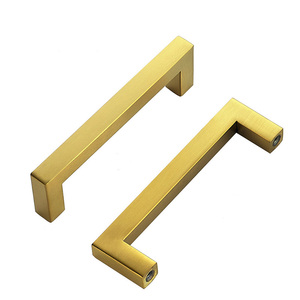 Möbel griff Hardware Küchen schubladen griff und Knopf <span class=keywords><strong>Square</strong></span> Pull Küchen griff - Product Image 5