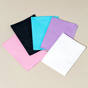 125 pièces de tapis de table à ongles jetables double couche, sans poussière, colorés, avec tampon en coton - Product Image 5