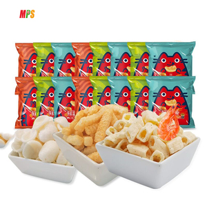 Haccp/brc ได้รับการรับรองกรอบกุ้งคั่วรสกุ้งแครกเกอร์ขนมรสชาติที่แตกต่างกันกุ้งชิป - Product Image 5