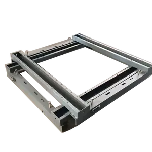 Heavy Cargo Bracket Shearing Bending Steel Metal Bending Product Sheet Metal Fabrication